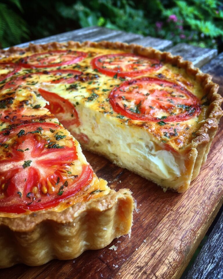 Fresh Tomato Ricotta Tart in Puff Pastry Recipe
