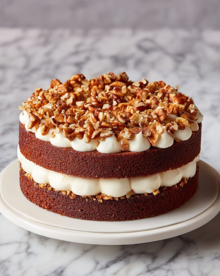 Carrot Walnut Cake Recipe