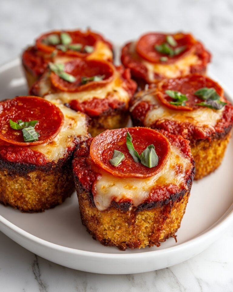 Deep Dish Pizza Cupcakes Recipe