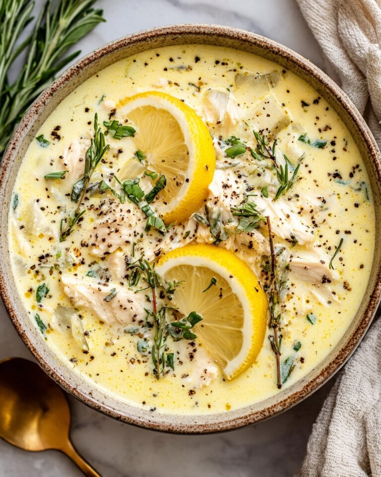Avgolemono (Greek Egg and Lemon Soup) Recipe