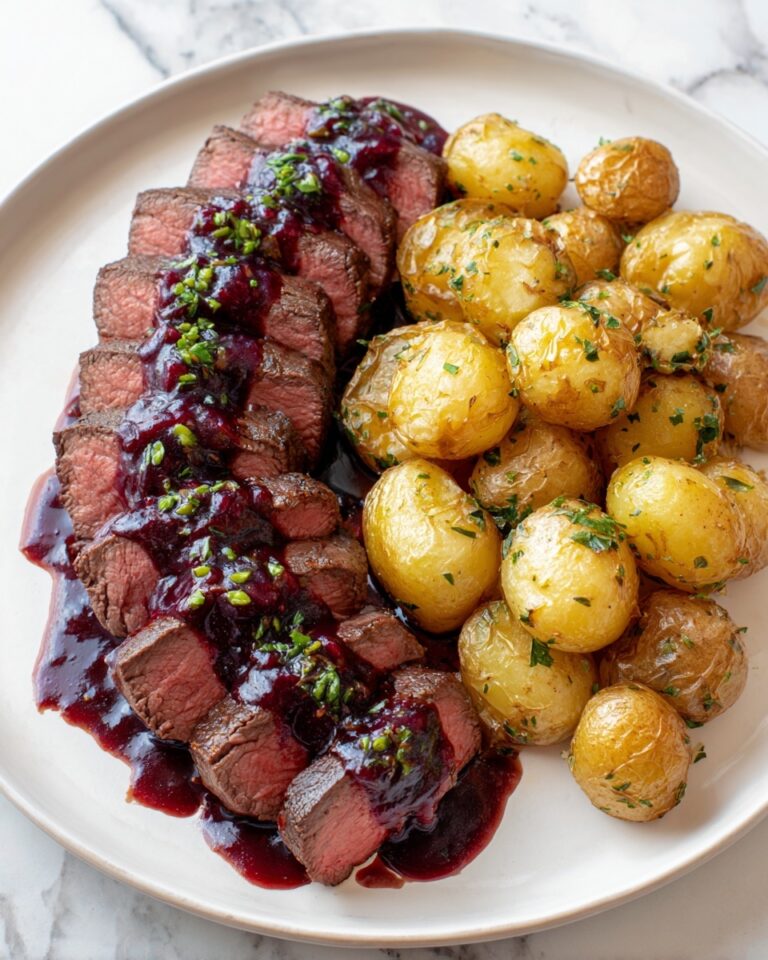 Cherry-Balsamic Sirloin Recipe