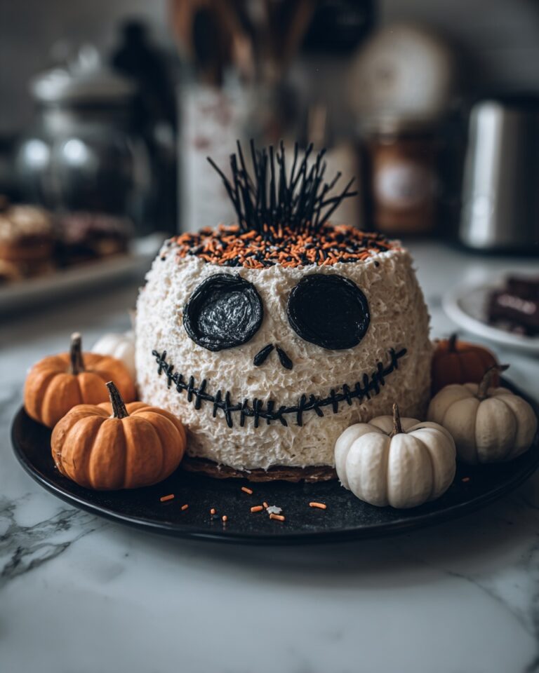 Skellington Cheese Ball Appetizer Recipe