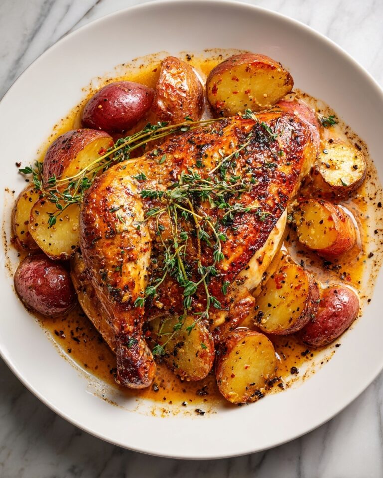 Lemon Greek Chicken and Potatoes Recipe