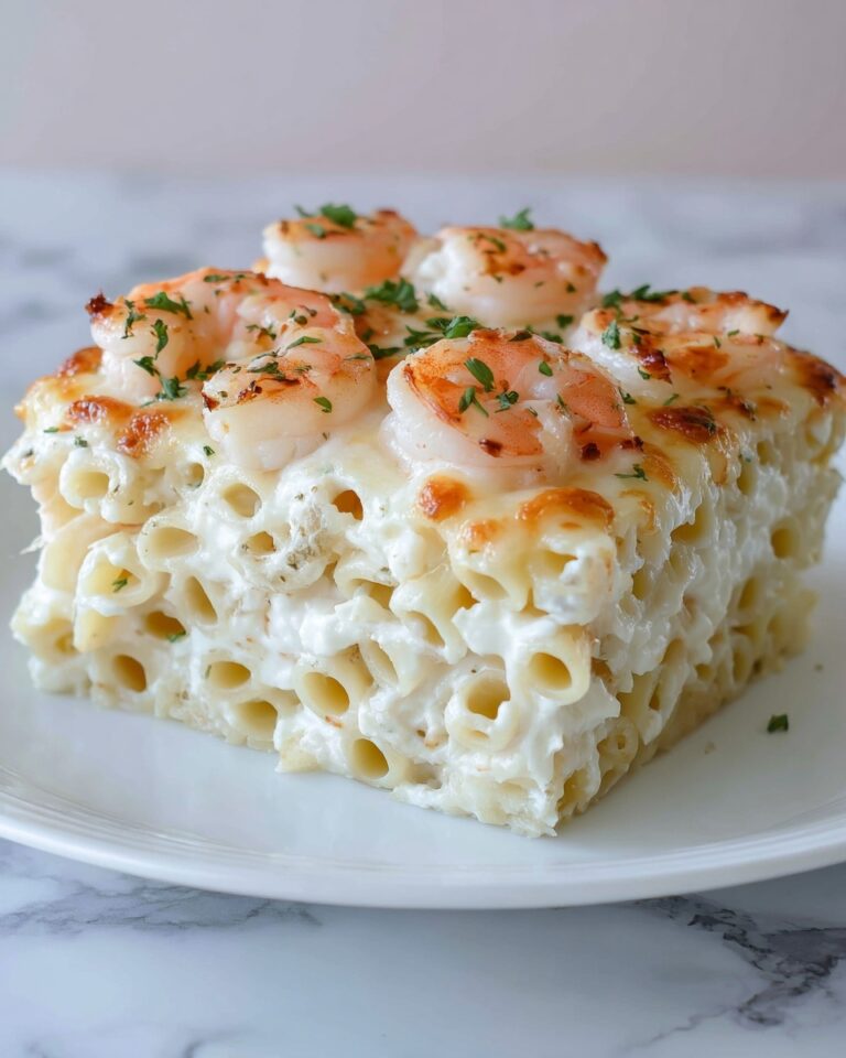 Shrimp Scampi Pasta Bake Recipe