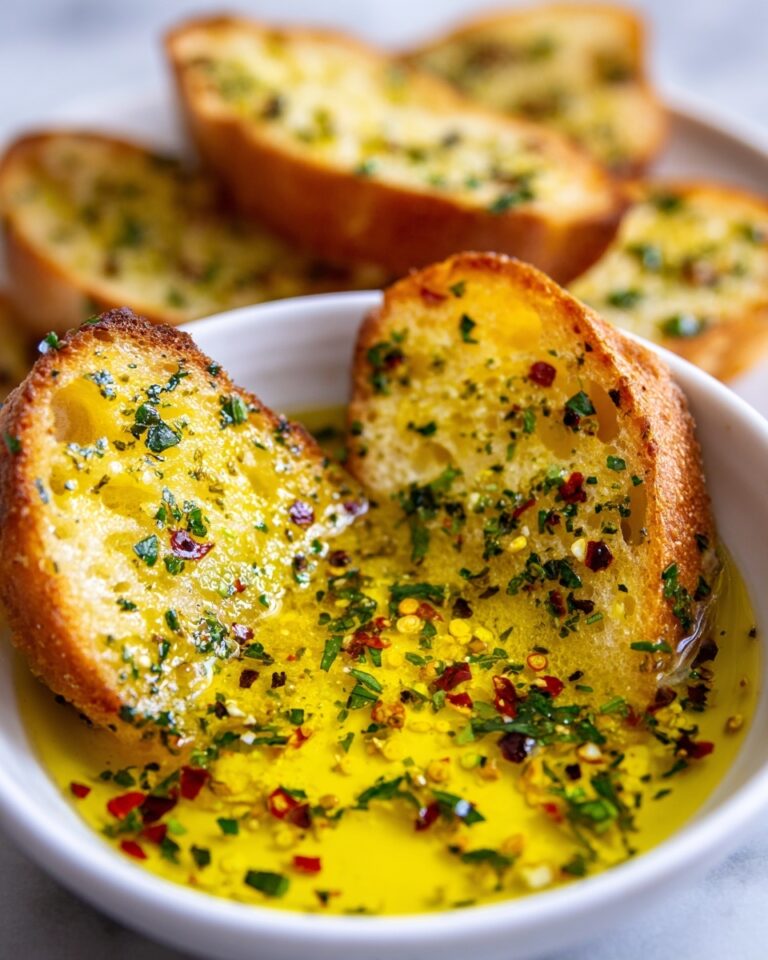 Olive Oil Dip with Warm Bread Recipe