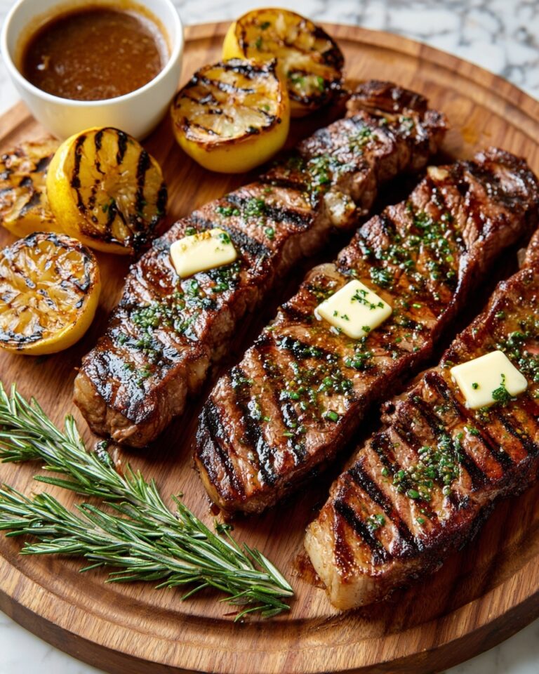 Grilled Tenderloin With Butter and Seasoning Recipe