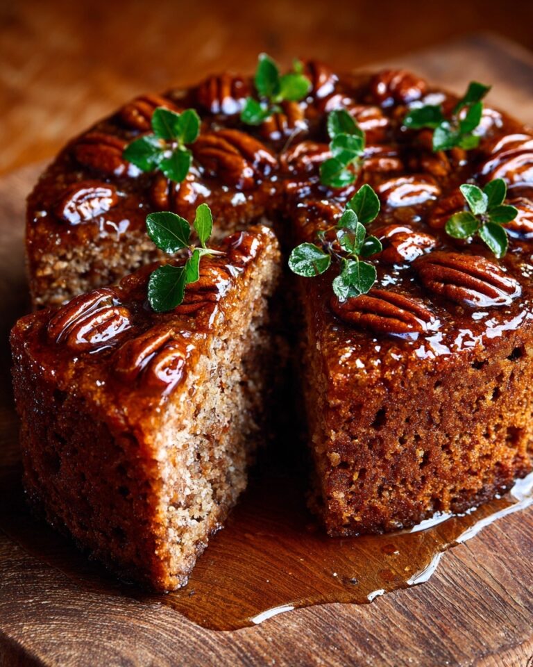 Decadent Maple Syrup and Walnut Cake Recipe