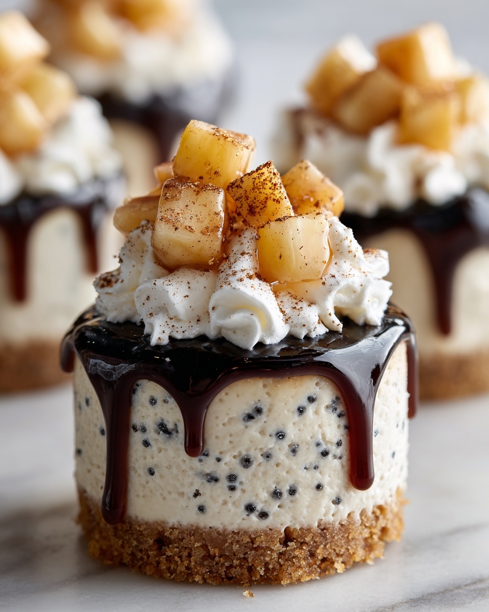 Caramel Apple Cheesecake Cups Recipe - Recipe Image