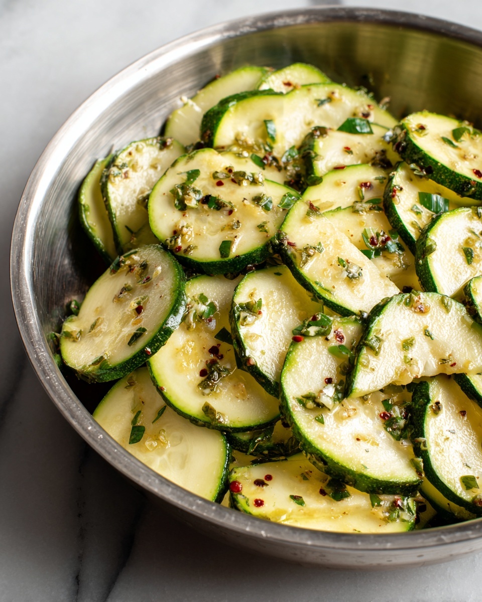 Roasted Garlic and Herb Zucchini Recipe - Recipe Image