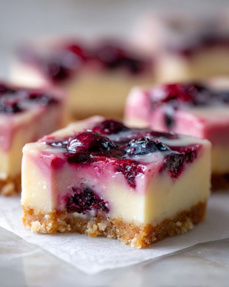 Lemon Blueberry Bars Recipe