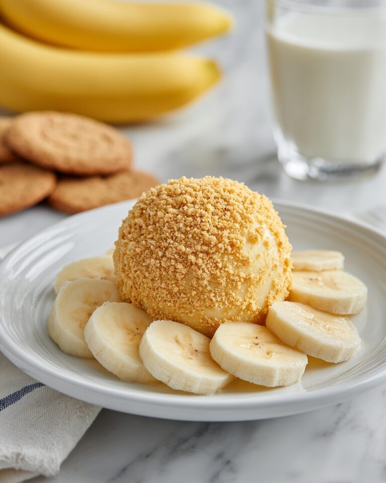 Banana Pudding Dessert Cheese Ball Recipe