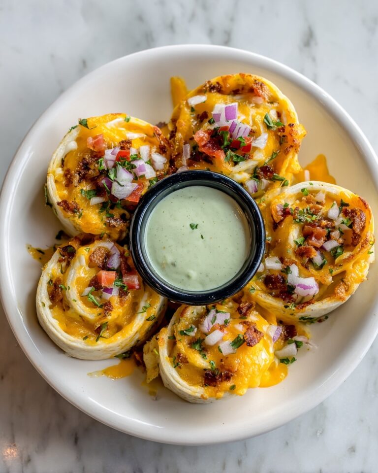 Blooming Quesadilla Ring Recipe