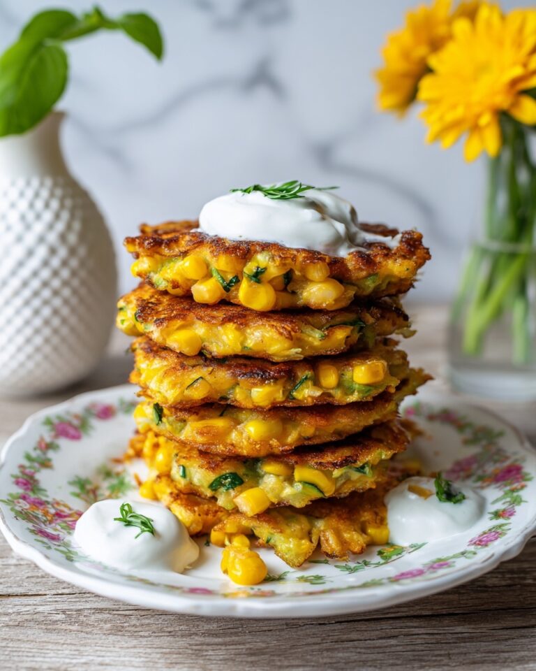 Corn Zucchini Fritters Recipe