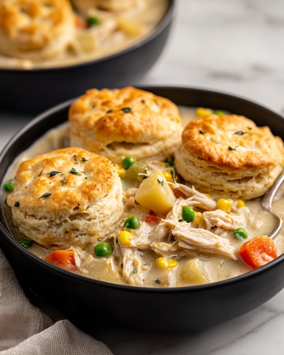 Easy Pie Soup with Slow Cooker Chicken Recipe - Recipe Image