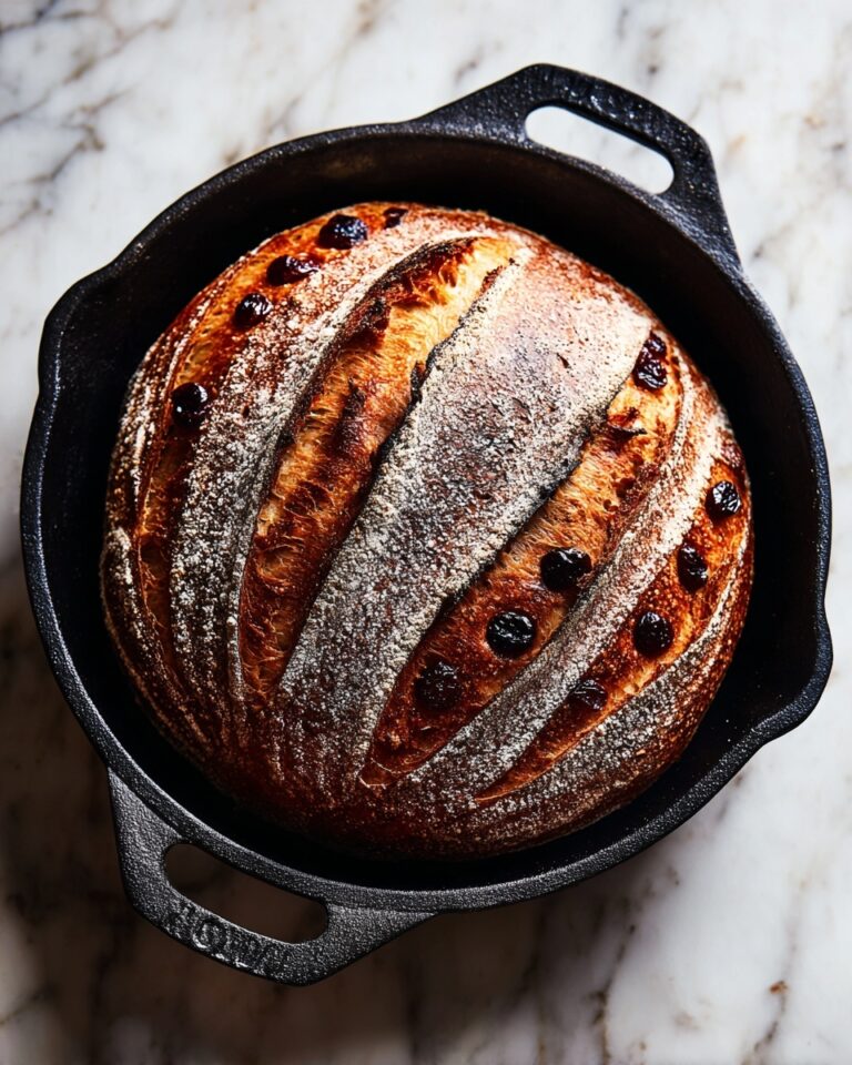 No Knead Cinnamon Raisin Bread Recipe