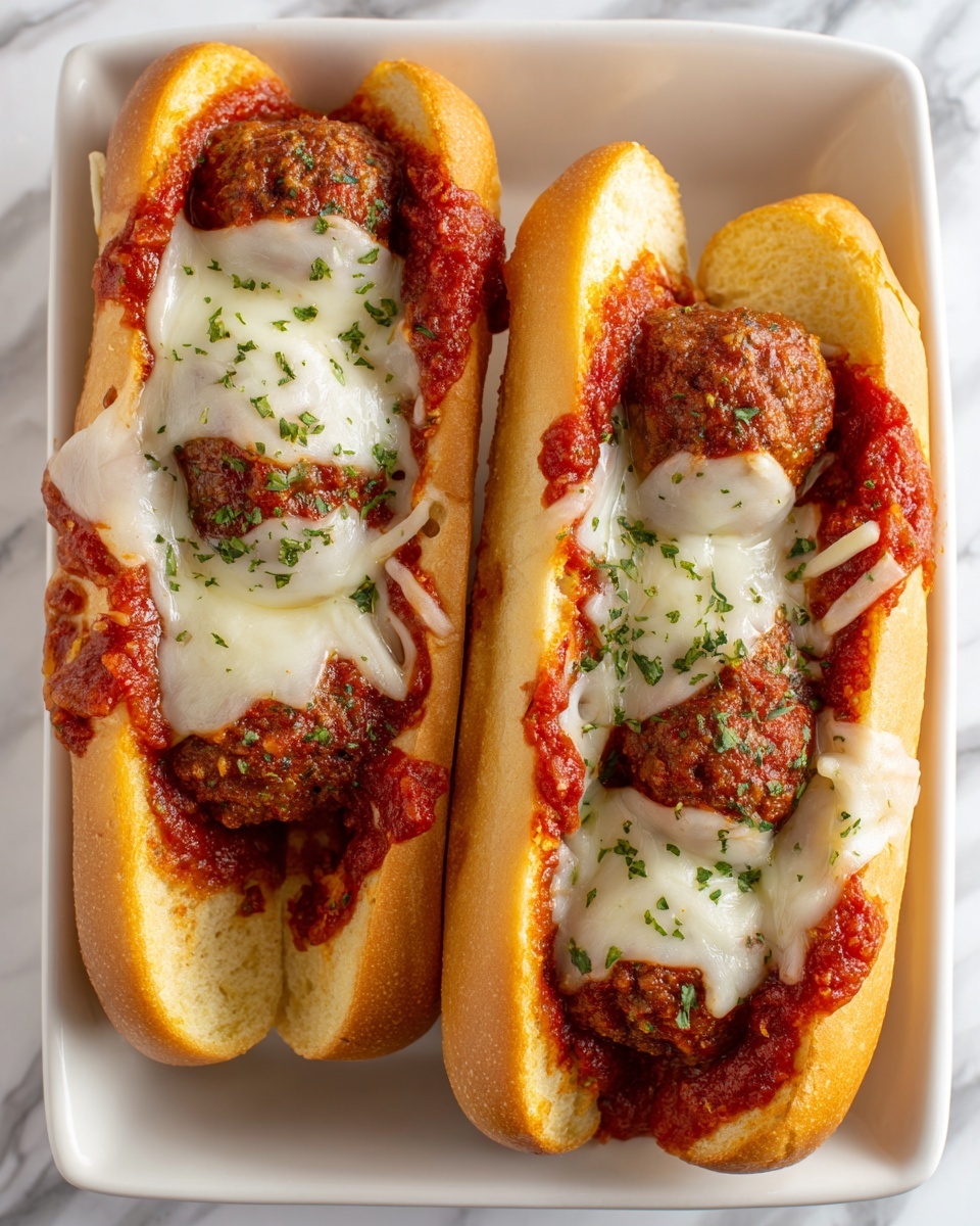 Best Meatball Sub Recipe - Recipe Image