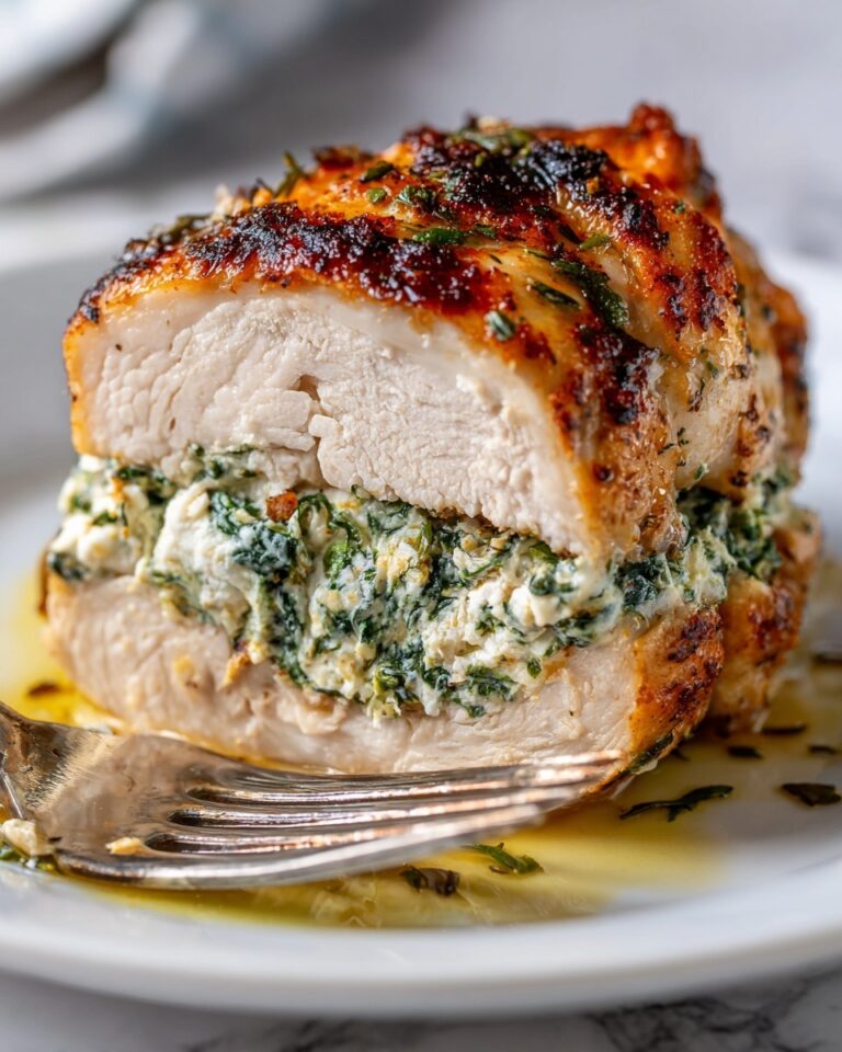 Spinach Stuffed Chicken Breasts with Melted Parmesan and Mozzarella Recipe