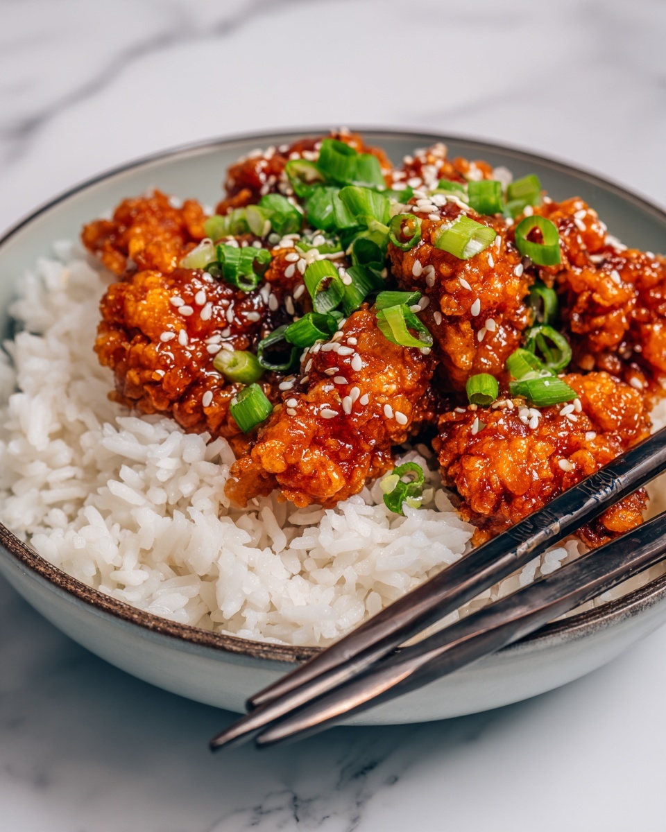 Korean Fried Chicken Recipe - Recipe Image