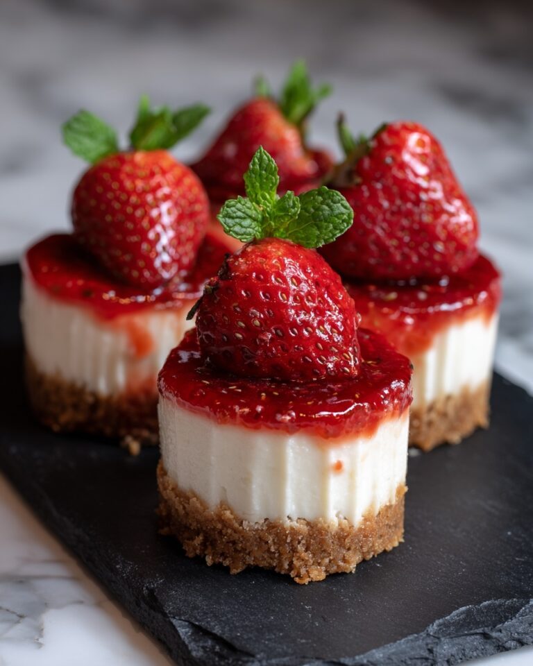 Easy Mini Cheesecakes Recipe