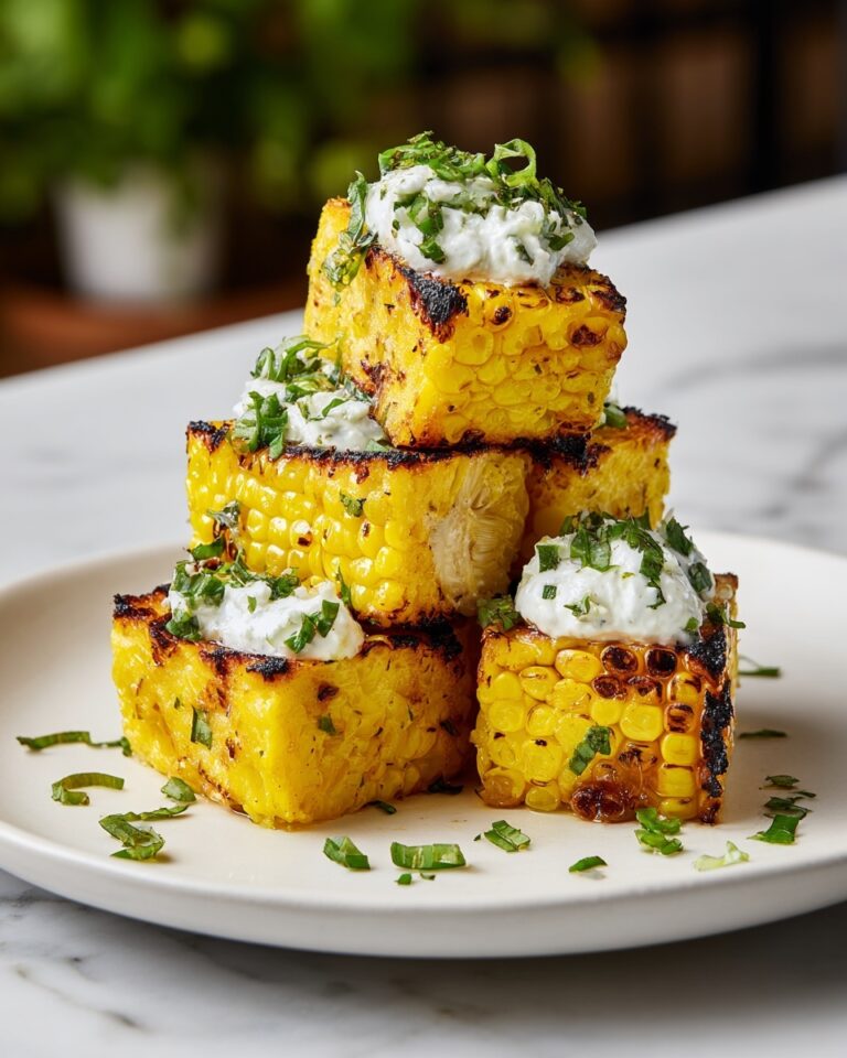 Grilled Corn with Herb Butter Recipe