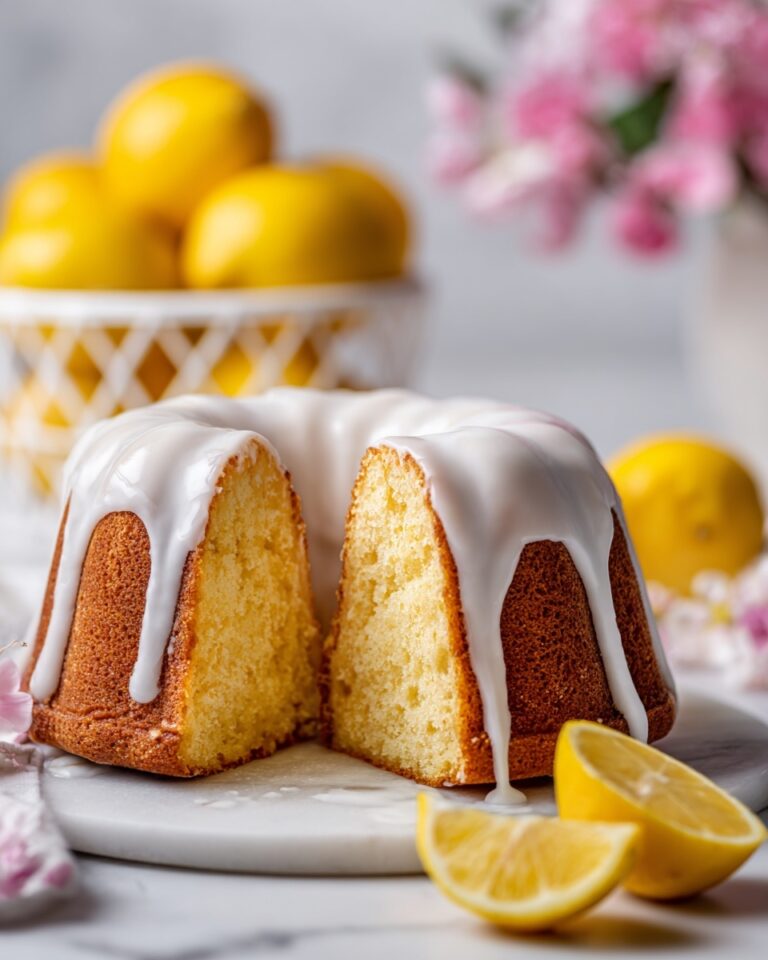 Luscious Lemon Bundt Cake Recipe