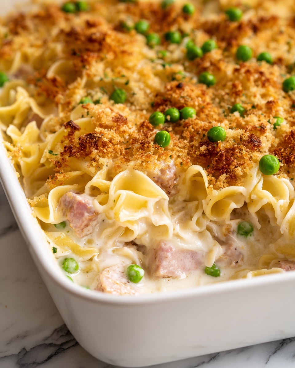Old-Fashioned Tuna Noodle Casserole Recipe - Recipe Image