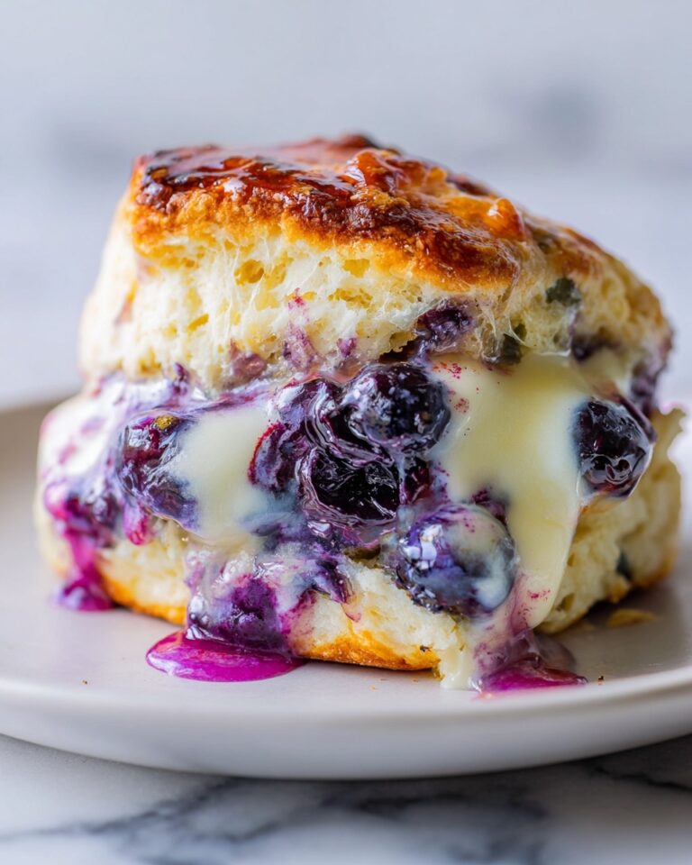 Skillet Blueberry Biscuits: A Deliciously Easy Recipe for Breakfast or Brunch Recipe