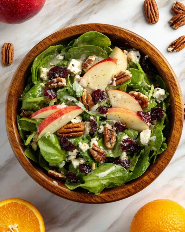 Christmas Salad with Cranberries, Pecans, and Goat Cheese Recipe