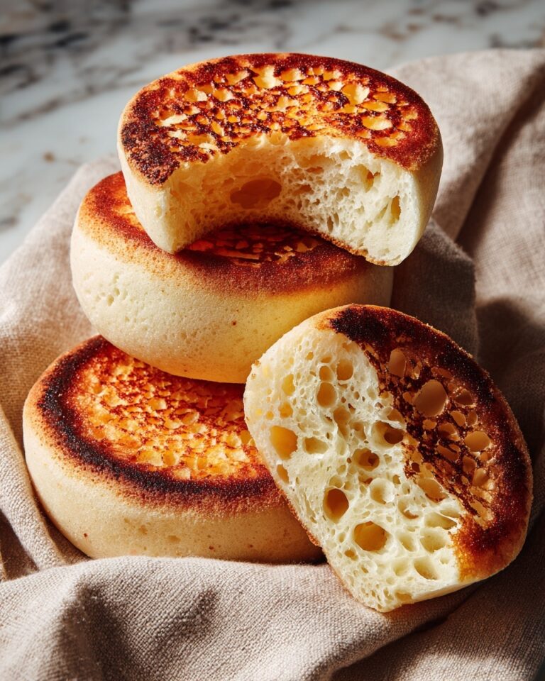 Sourdough Discard English Muffins Recipe