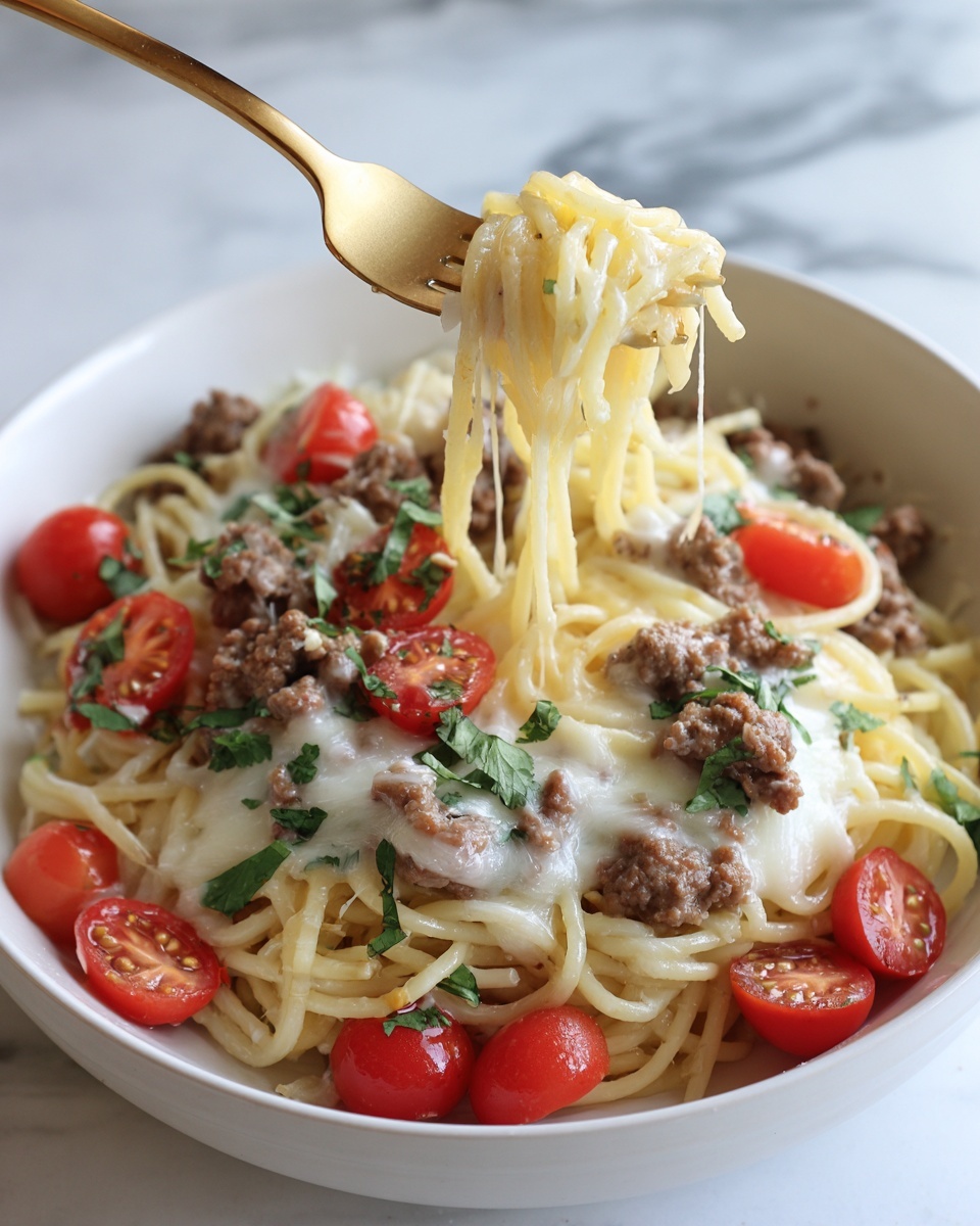 Taco Spaghetti Recipe - Recipe Image