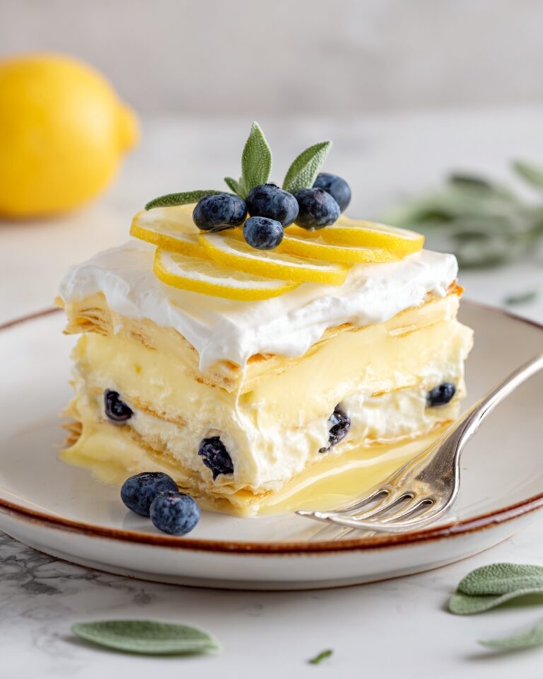 Lemon Blueberry Lasagna Recipe