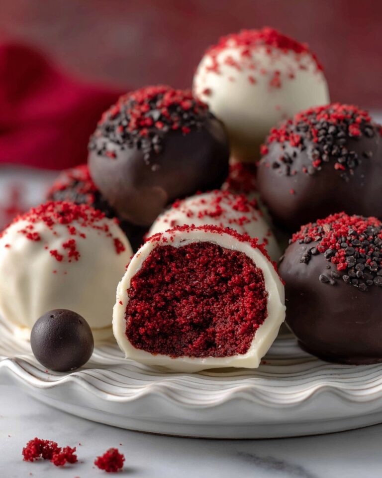 Red Velvet Cake Balls Recipe