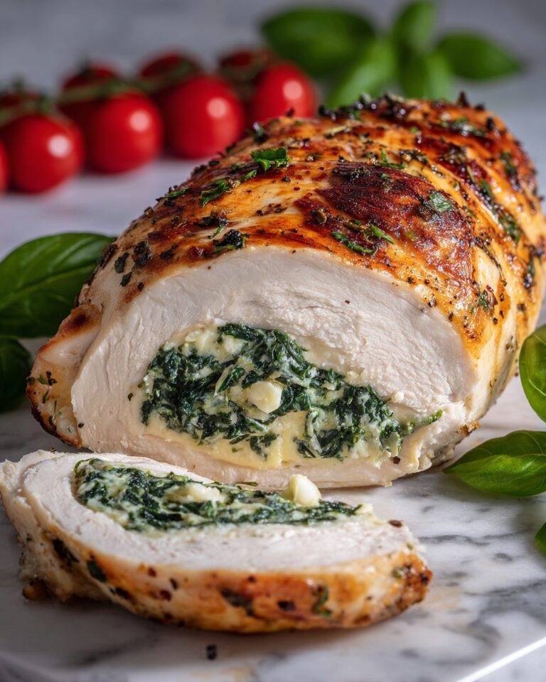 Spinach Ricotta Stuffed Chicken Recipe