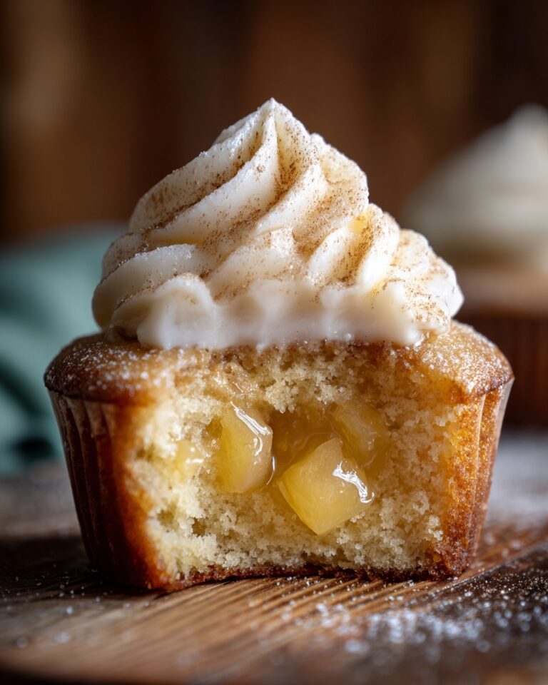 Apple Pie Cupcakes with Cinnamon Frosting Recipe