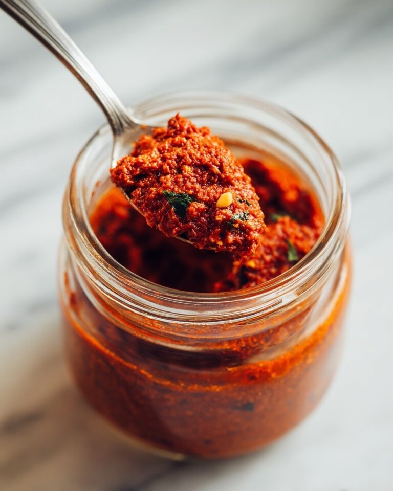 Best Pesto Rosso Spaghetti Pasta Recipe