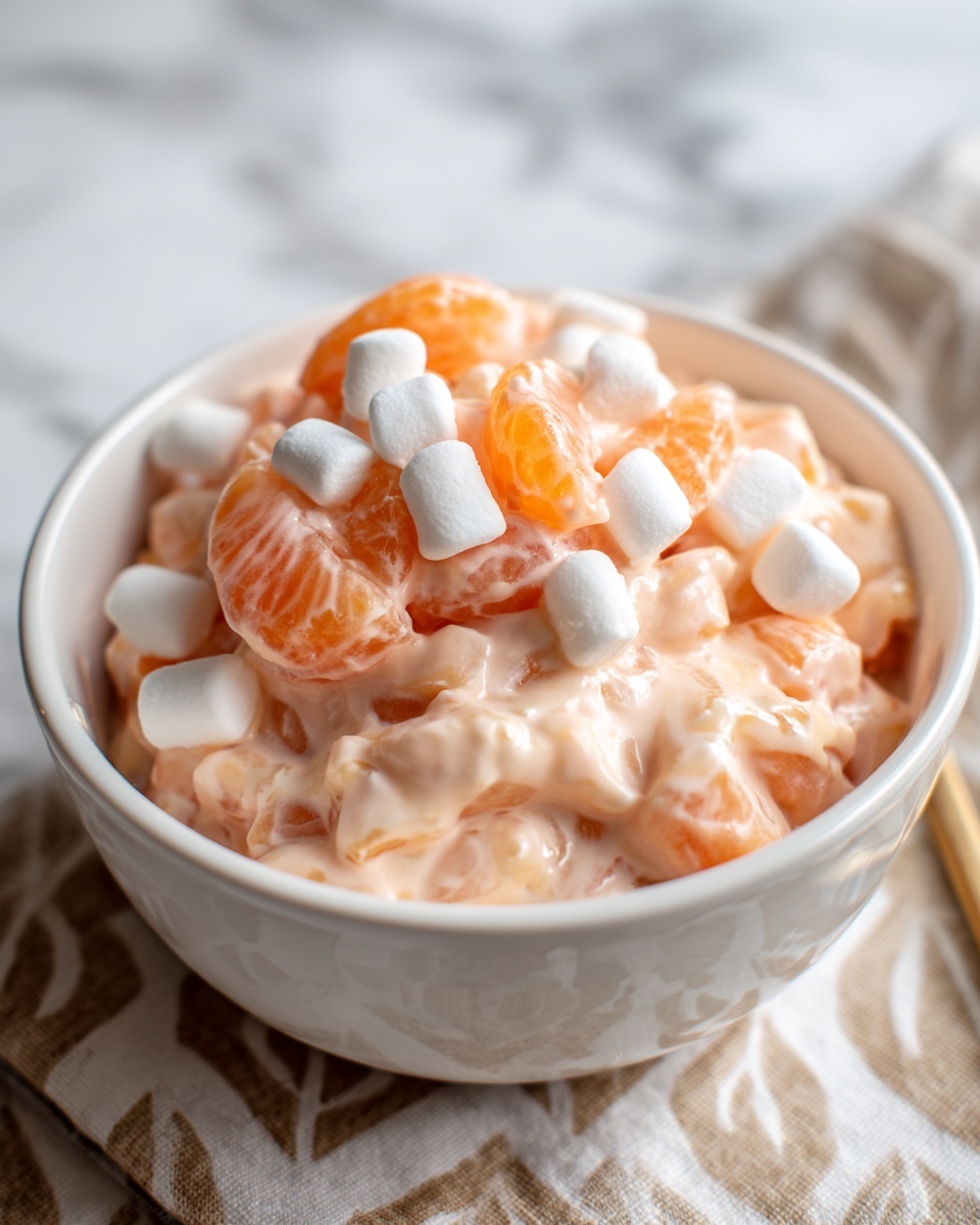 Orange Fluff Salad Recipe - Recipe Image