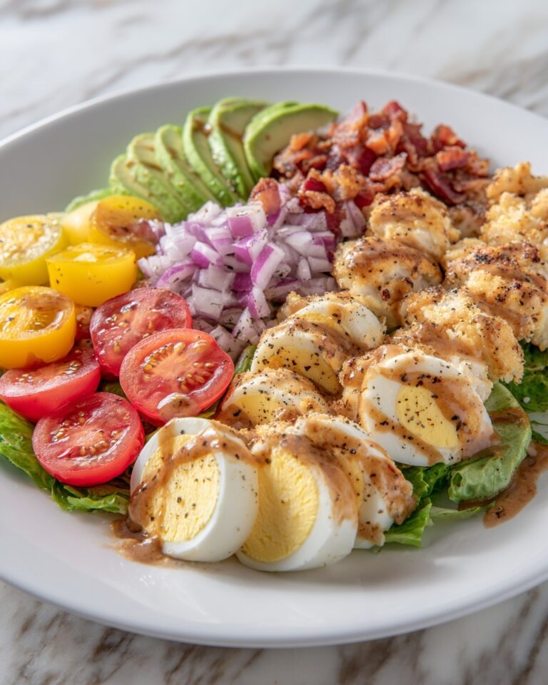 Easy Chicken Cobb Salad Recipe