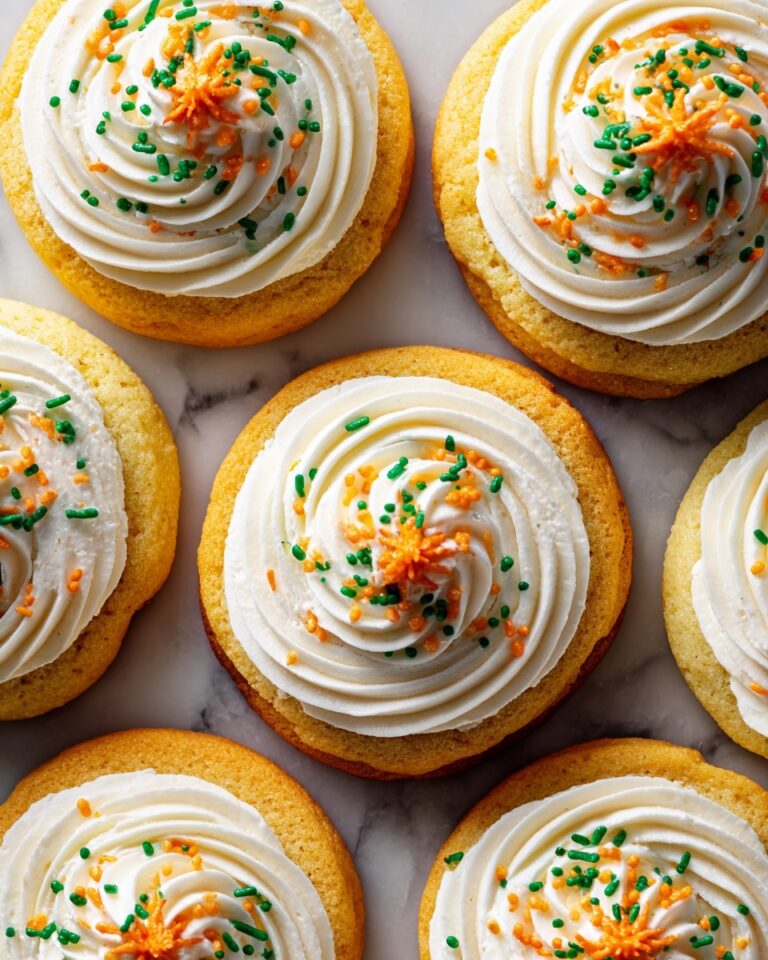 Pumpkin Sugar Cookies with Cream Cheese Frosting Recipe
