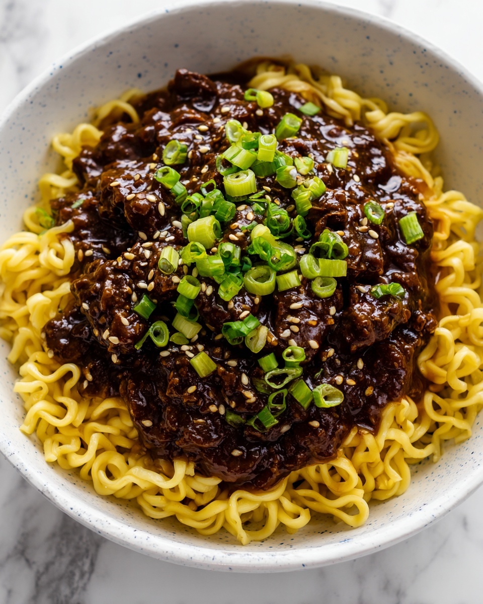 Honey Soy Crispy Beef and Noodles Recipe - Recipe Image