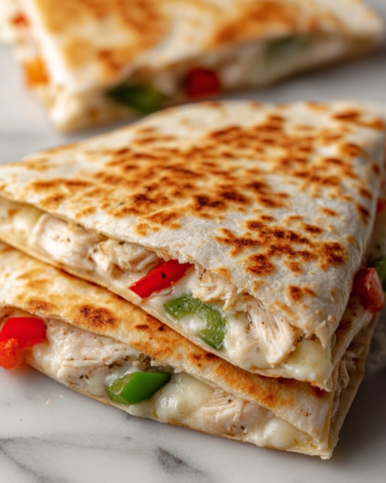Blackstone Chicken Fajita Quesadillas Recipe