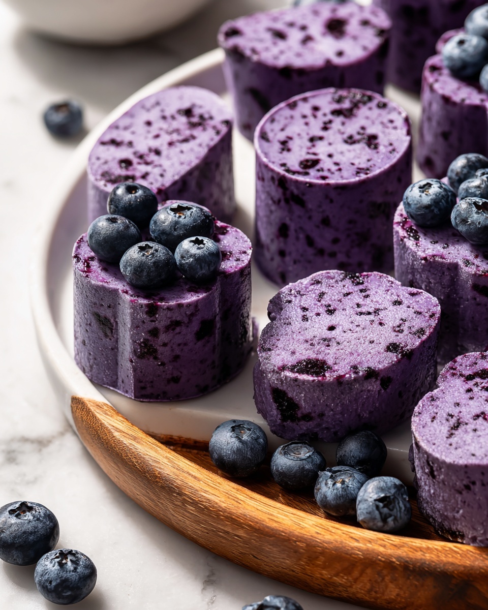 Blueberry Yogurt Paw Treats for Dogs Recipe - Recipe Image