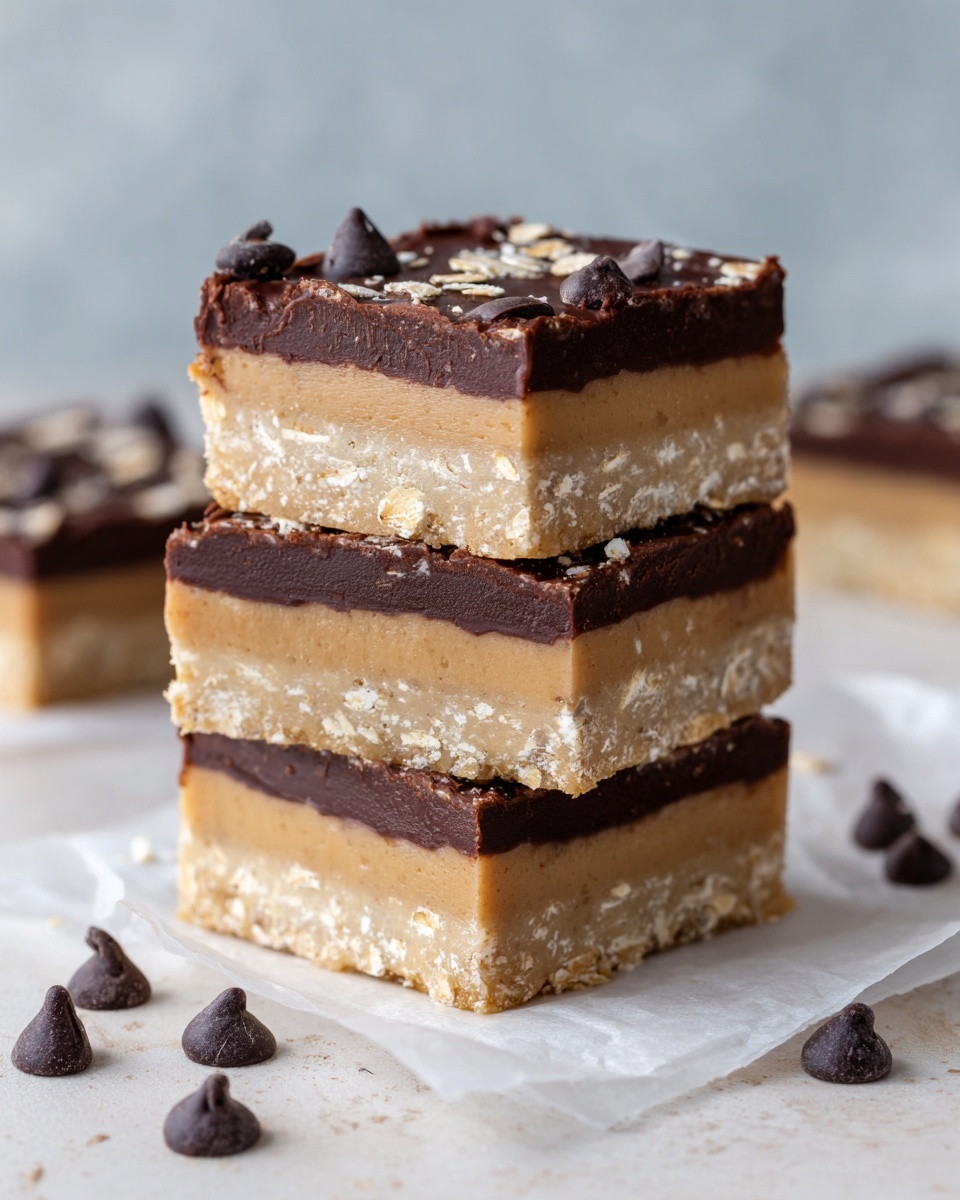 Oatmeal Fudge Bars Recipe - Recipe Image