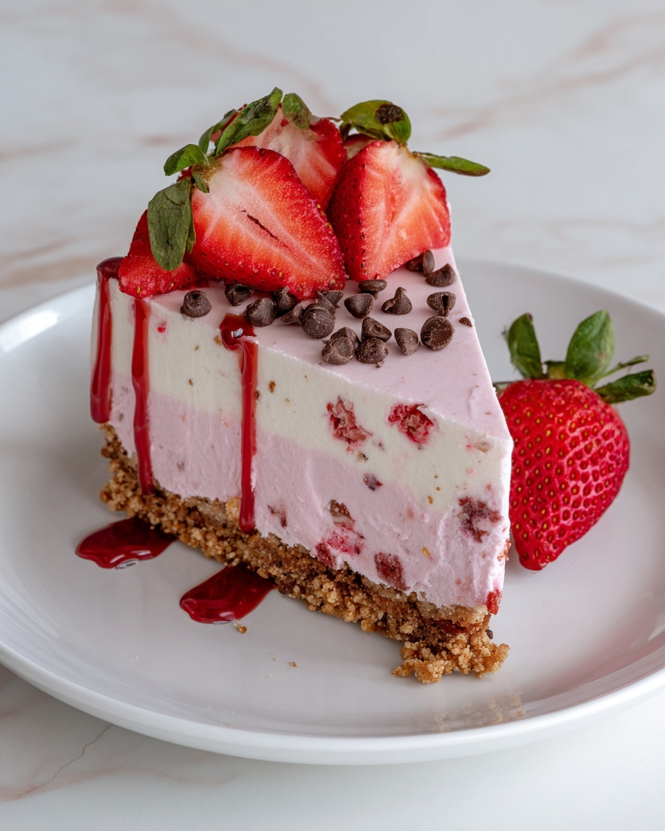 Strawberry Dream Cheesecake Recipe - Recipe Image