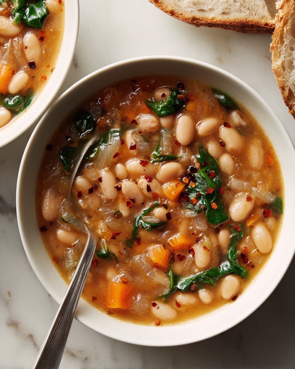 Fire-Roasted White Bean Soup Recipe - Recipe Image