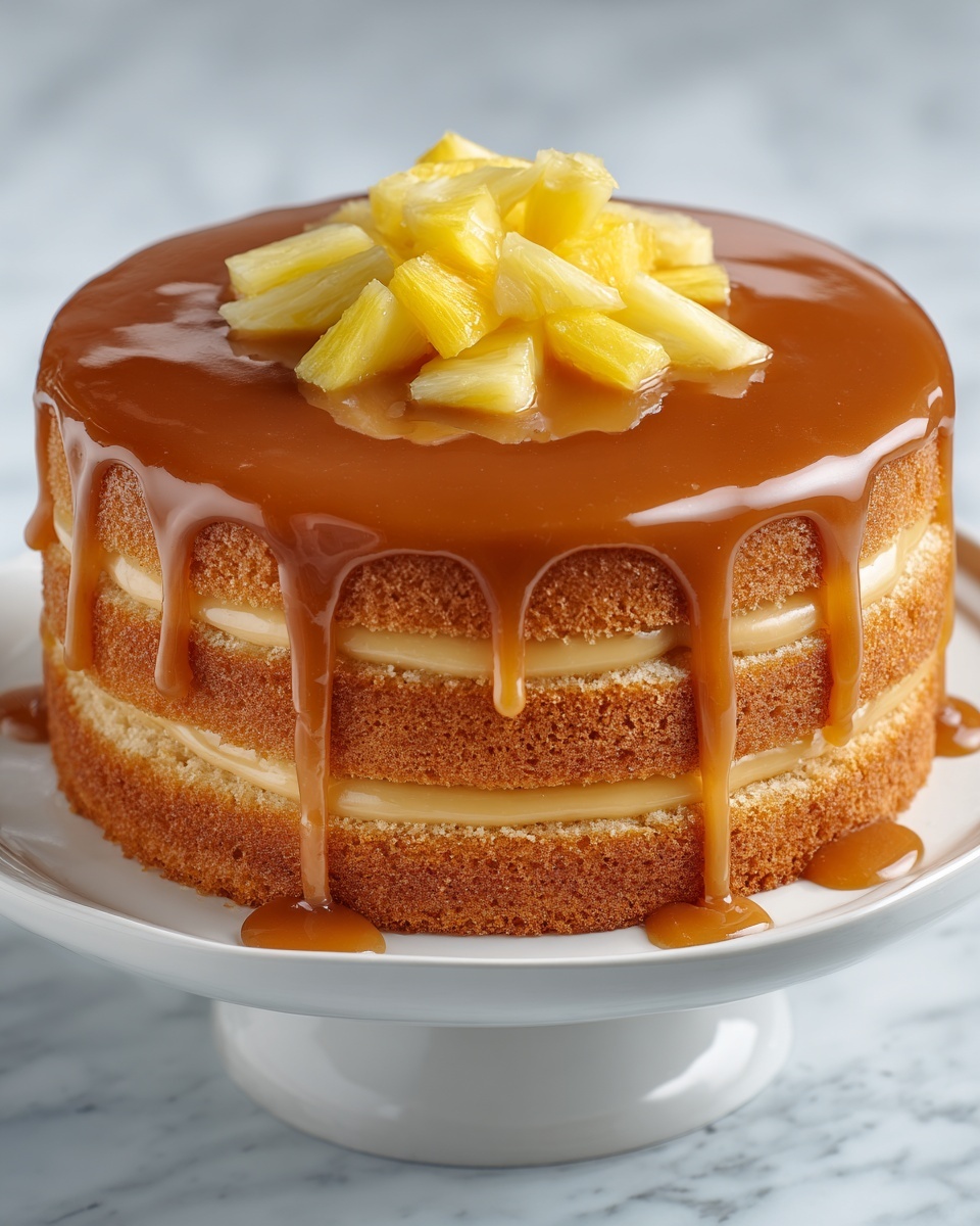 Pineapple Heaven Cake Recipe - Recipe Image