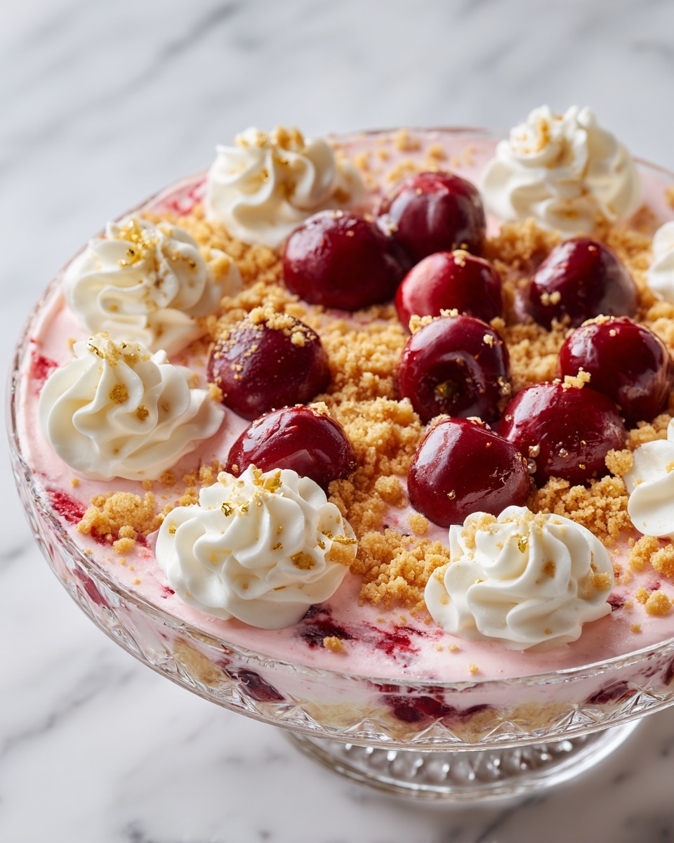 Cherry Cheesecake Fluff Recipe - Recipe Image