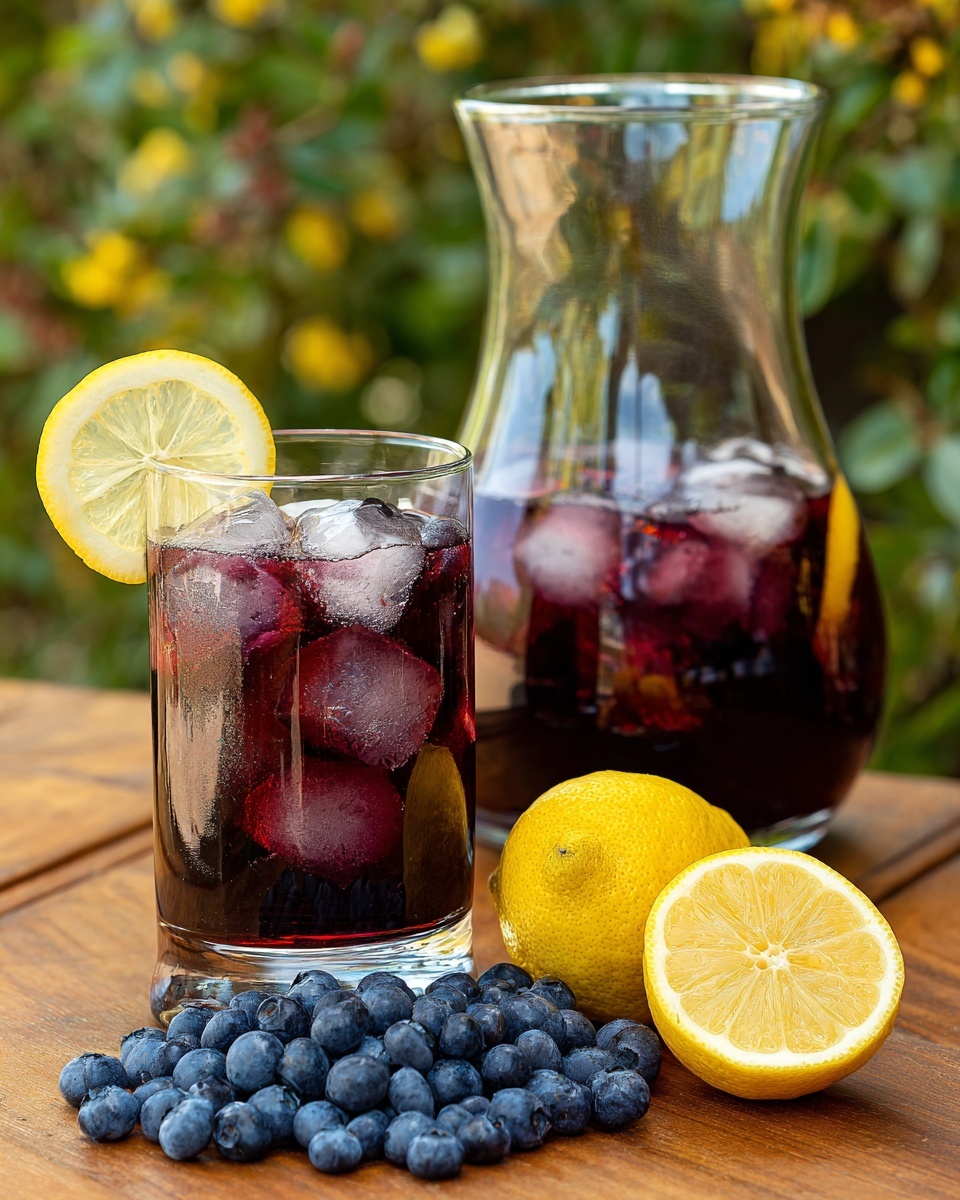 Blueberry Lemonade Recipe - Recipe Image