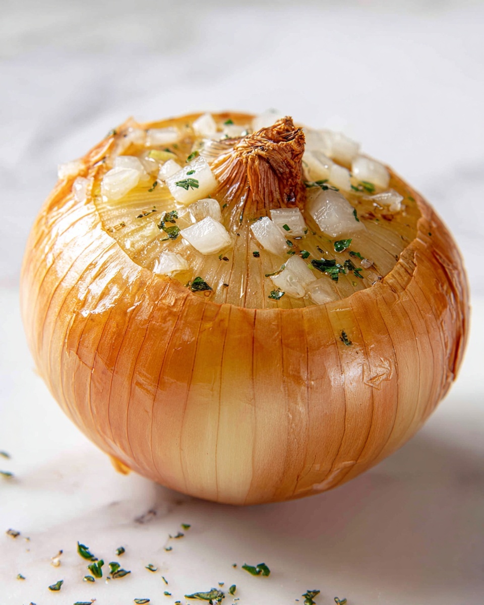 Garlic Butter Onion Boil with Herbs Recipe - Recipe Image