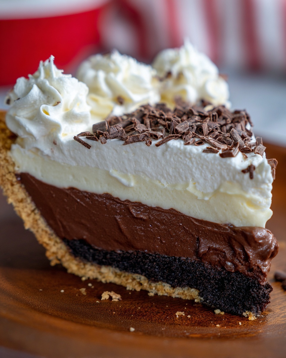 Peppermint Pattie Pie Recipe - Recipe Image