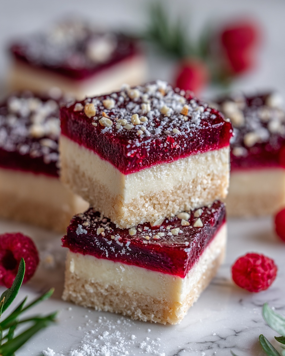 Raspberry Caramel Millionaire’s Shortbread Recipe - Recipe Image